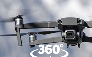Панорамная 3D аэросъемка 360° с дрона
